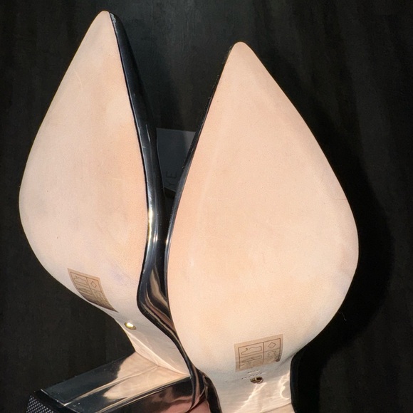 Revolve x Raye Riley Silver Boots - Picture 4 of 4